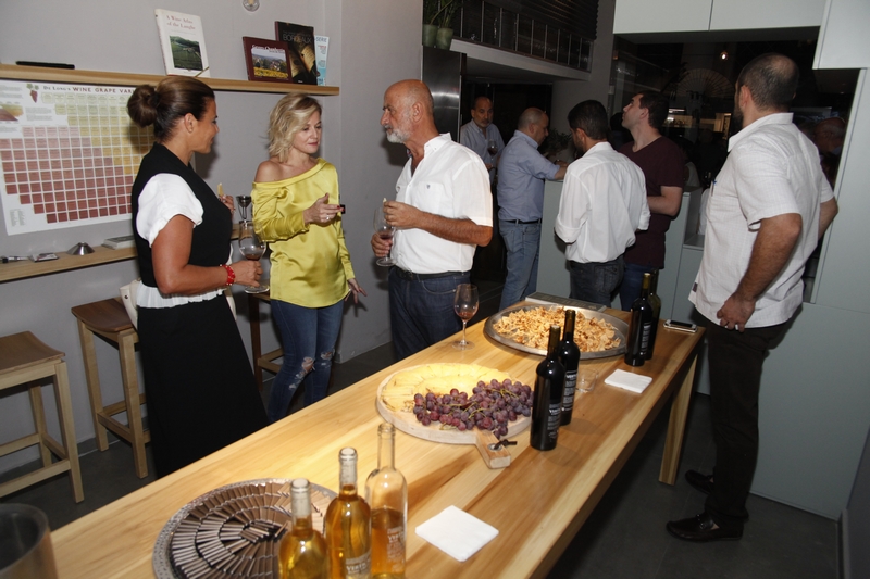 Opening of Vertical33 Wine Tasting Room